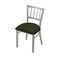 Holland Bar Stool Co 610 Contessa 18" Chair with Anodized Nickel Finish and Canter Pine Seat 61018AN010 - alternate 1